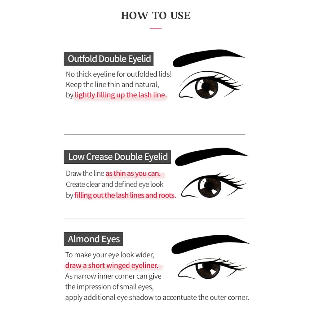 Foto 6 pulgar | Delineador De Ojos Etude House Waterproof No. 1 Negro 30 Ml - Venta Internacional.