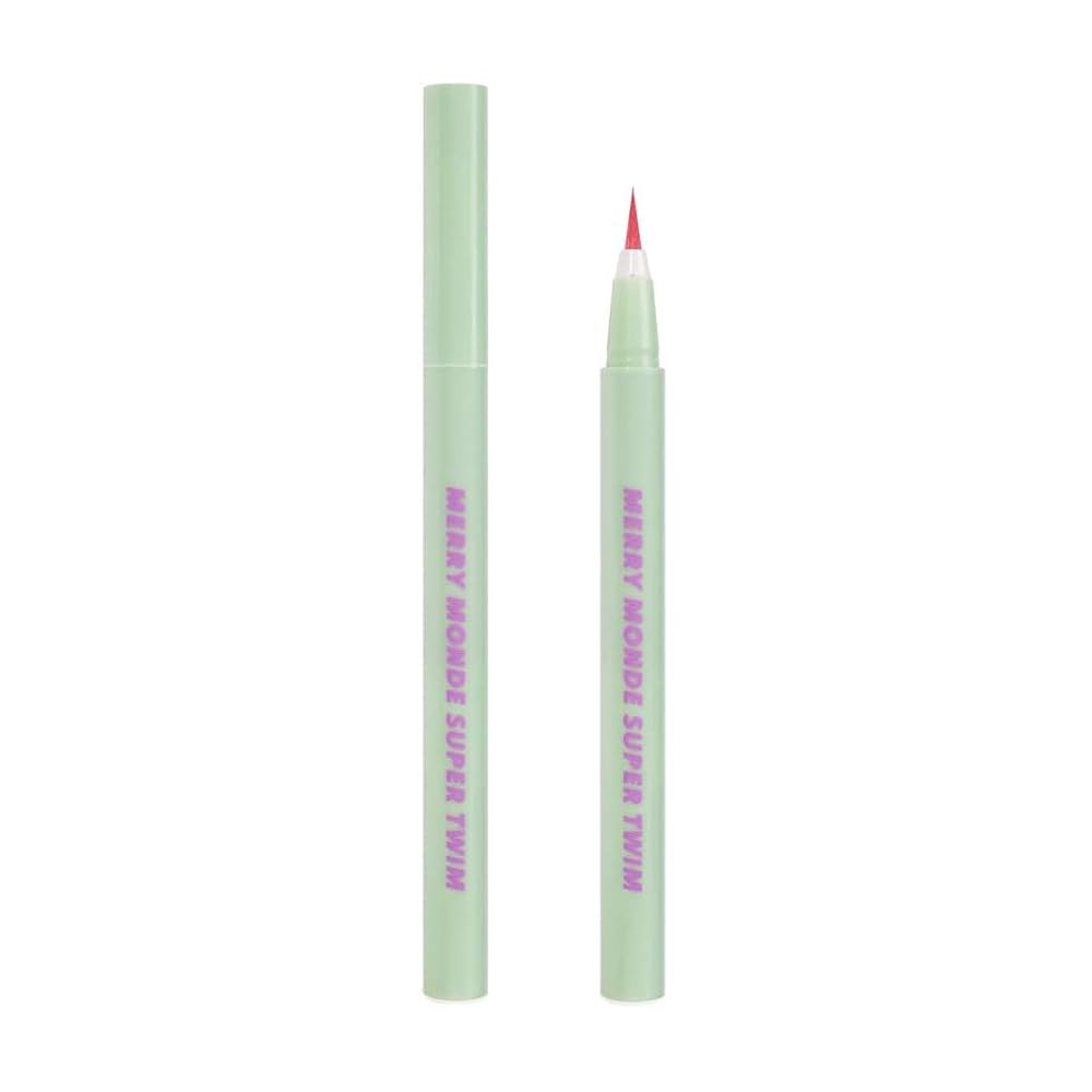 Foto 2 pulgar | Delineador De Ojos Merrymonde Super Twim Long Lasting Vegan 04 Salmon - Venta Internacional.