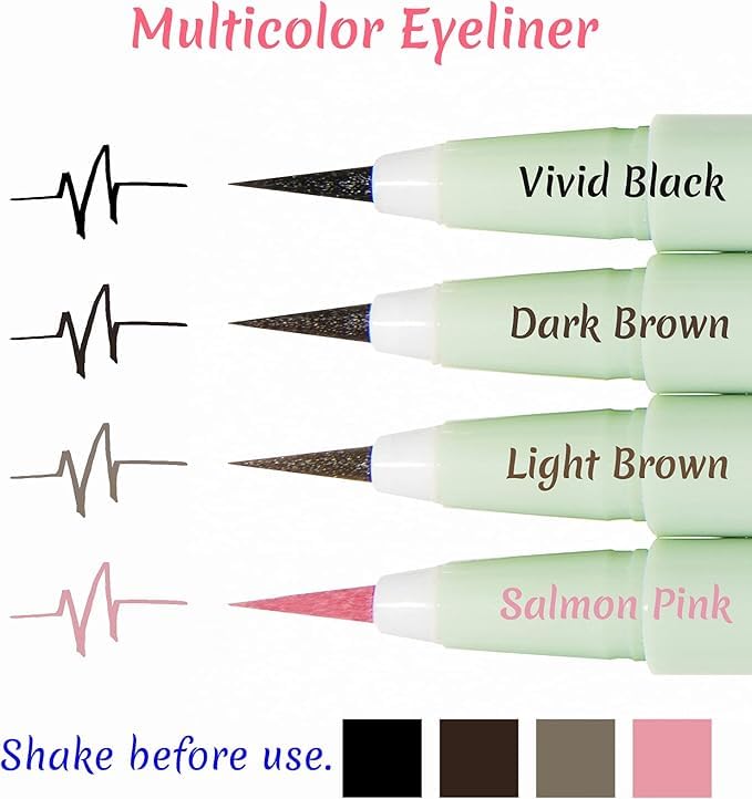 Foto 3 pulgar | Delineador De Ojos Merrymonde Super Twim Long Lasting Vegan 04 Salmon - Venta Internacional.