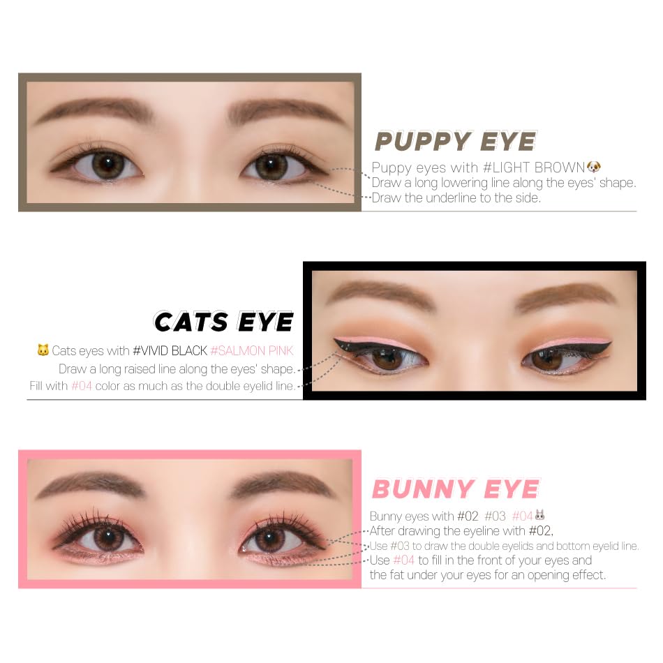 Foto 6 pulgar | Delineador De Ojos Merrymonde Super Twim Long Lasting Vegan 04 Salmon - Venta Internacional.