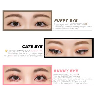 Foto 5 | Delineador De Ojos Merrymonde Super Twim Long Lasting Vegan 01 Vivid Black - Venta Internacional.