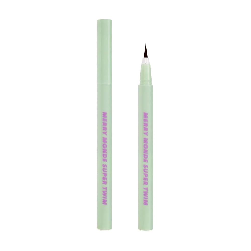Foto 2 pulgar | Delineador De Ojos Merrymonde Super Twim Long Lasting Vegan 02 Brown - Venta Internacional.