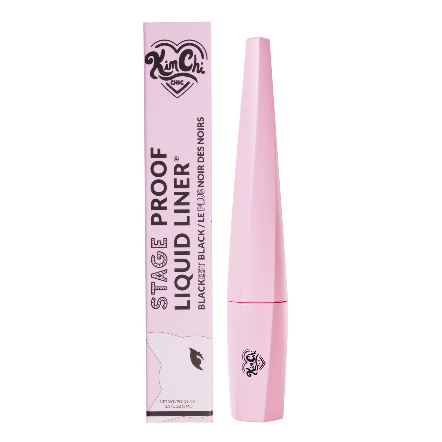 Foto 2 | Delineador Líquido Kimchi Chic Stage Proof 02 Negro  3 Ml - Venta Internacional.