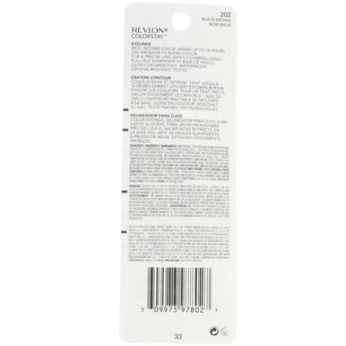 Foto 7 | Delineador De Ojos Revlon Colorstay Negro Y Marrón  Paquete De 14 - Venta Internacional.