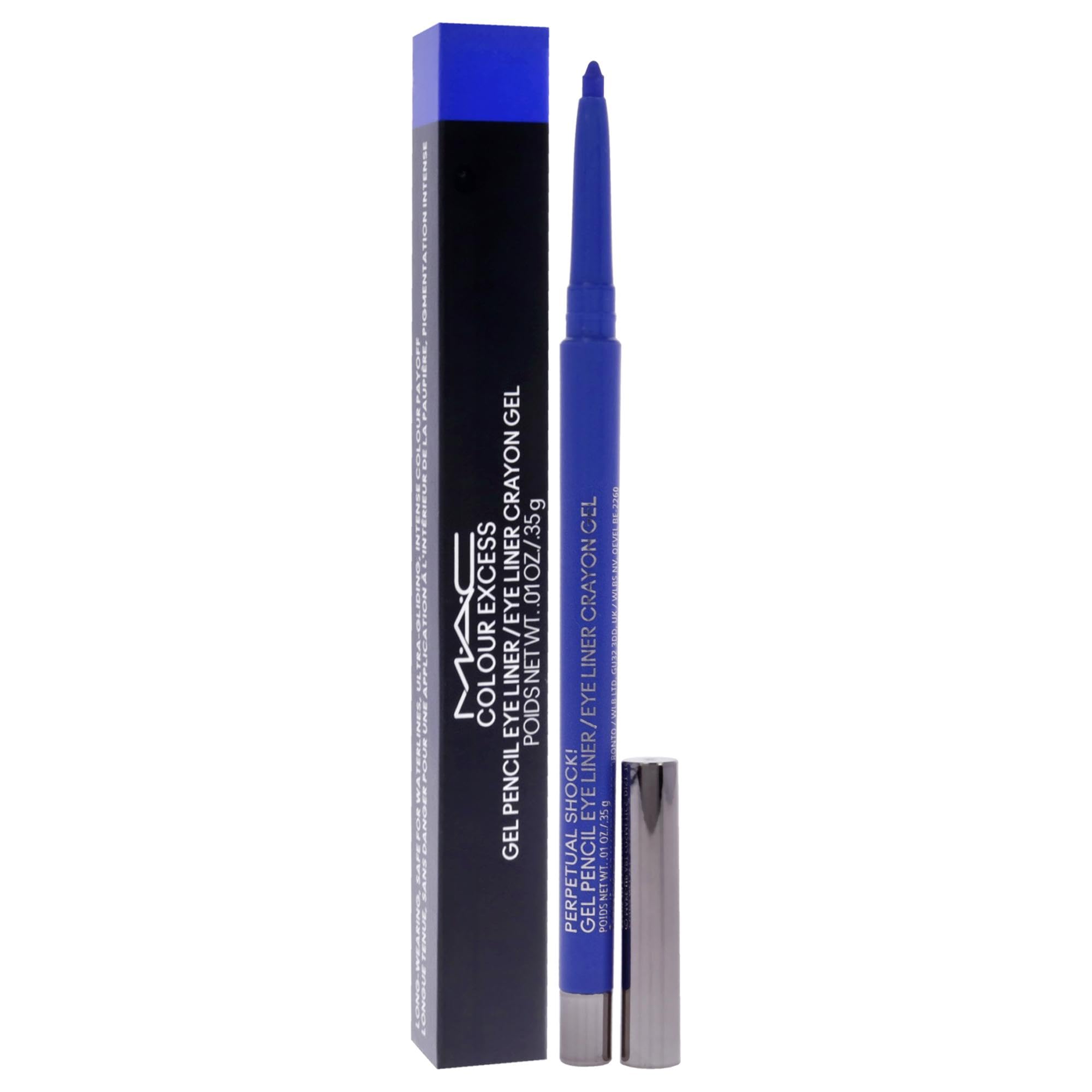Foto 3 | Lápiz De Ojos Mac Colour Excess Gel Pencil Perpetual Shock - Venta Internacional.