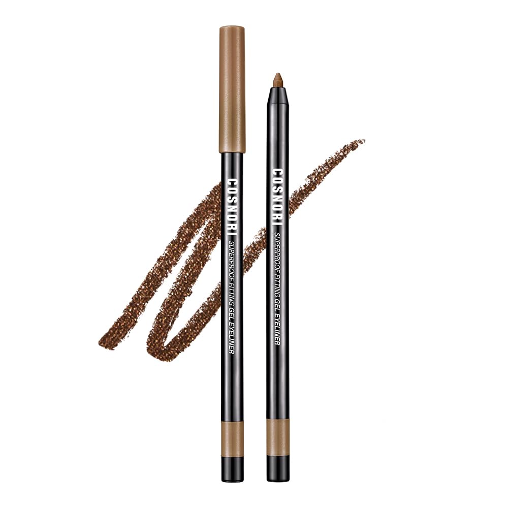 Delineador De Ojos Cosnori Super Proof Fitting Gel 05 Glam Bronze 0 4 G - Venta Internacional.