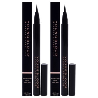 Foto 1 | Bolígrafo Delineador Líquido Youngblood Eyemazing Noir Paquete De 2 - Venta Internacional.