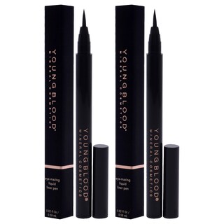 Foto 4 | Bolígrafo Delineador Líquido Youngblood Eyemazing Noir Paquete De 2 - Venta Internacional.