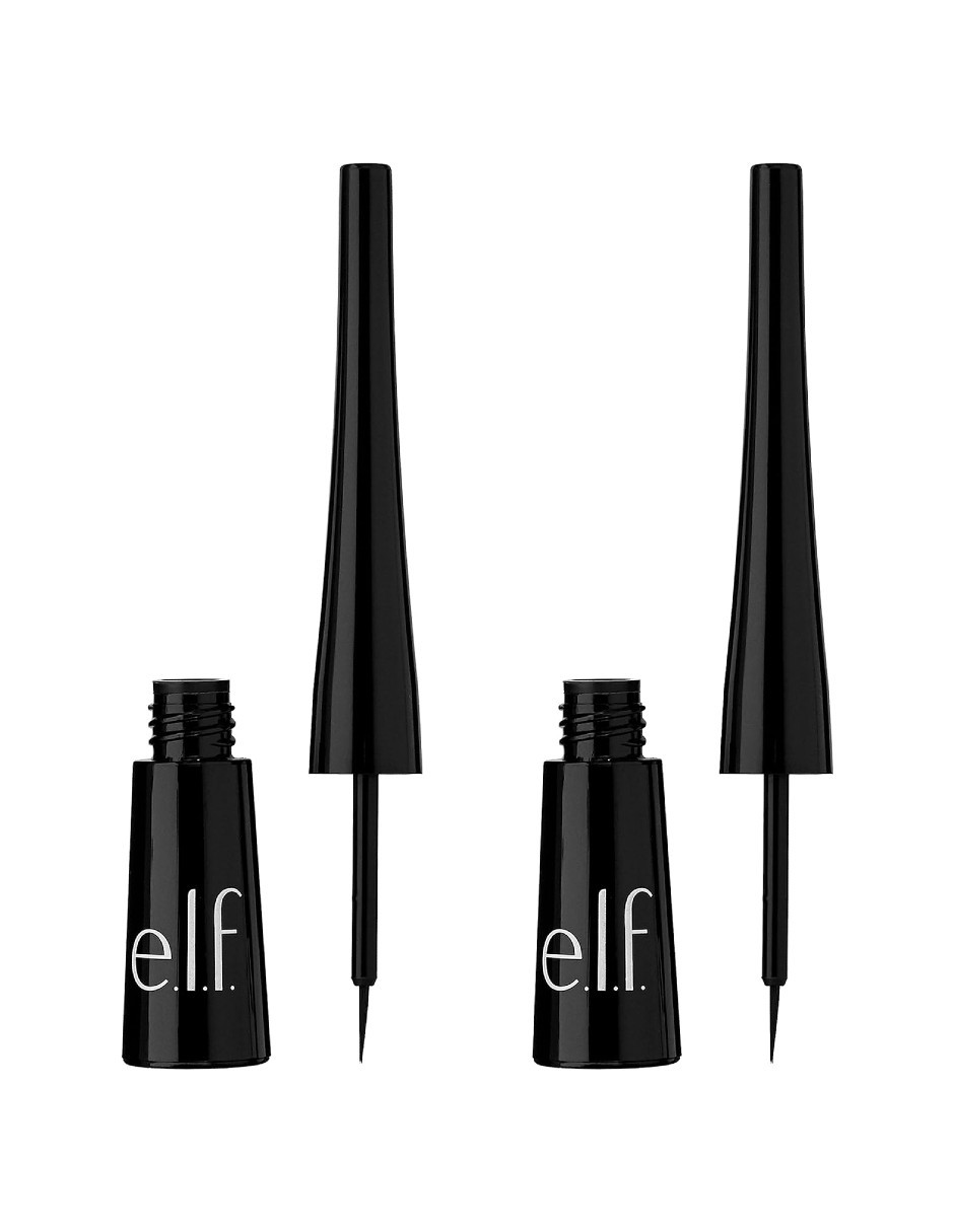 Foto 3 pulgar | Expert Liquid Liner 2-pack  High-pigmented E.l.f. + Gratis Termo Güish De Regalo