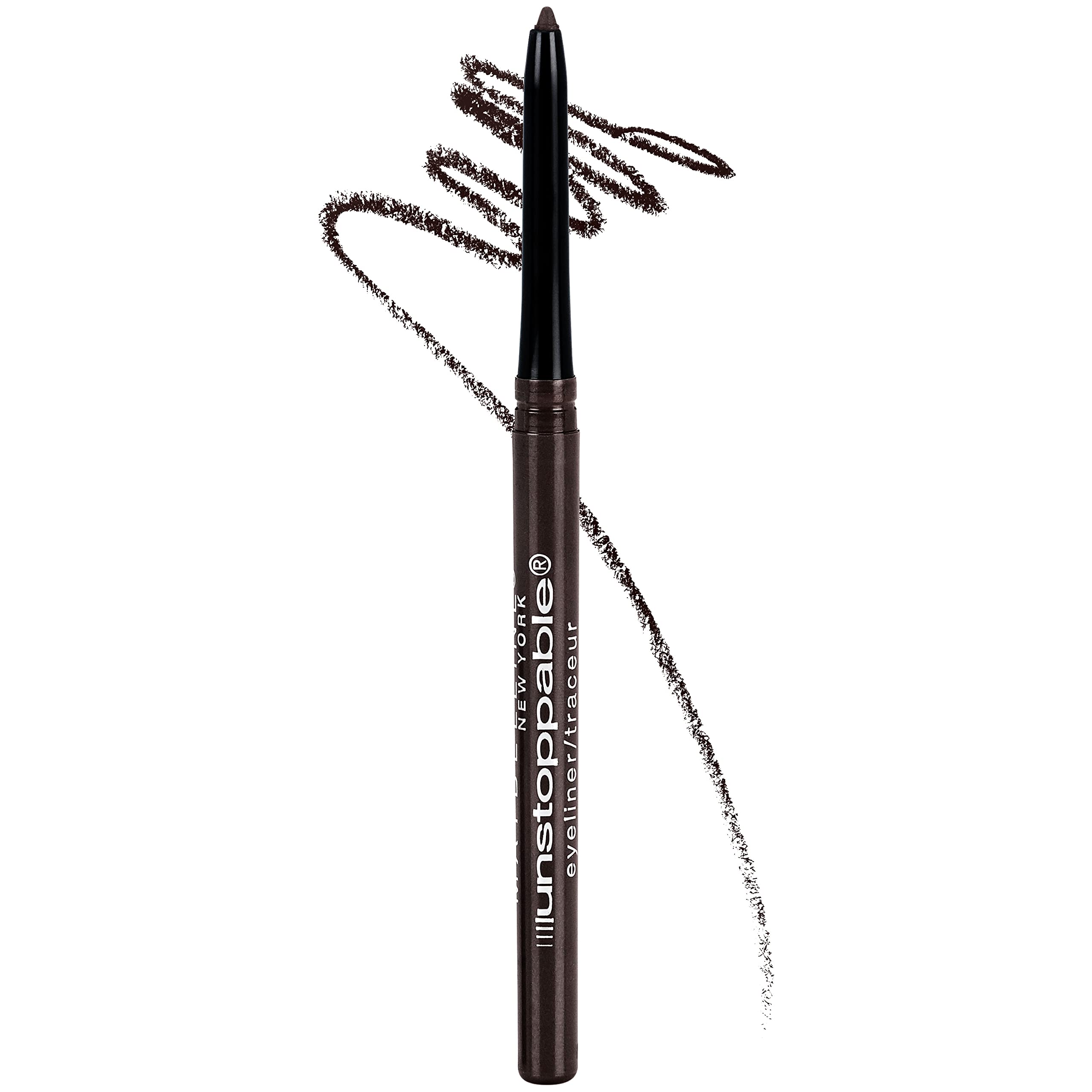 Delineador De Ojos Maybelline Unstoppable Waterproof Marrón Espresso - Venta Internacional.