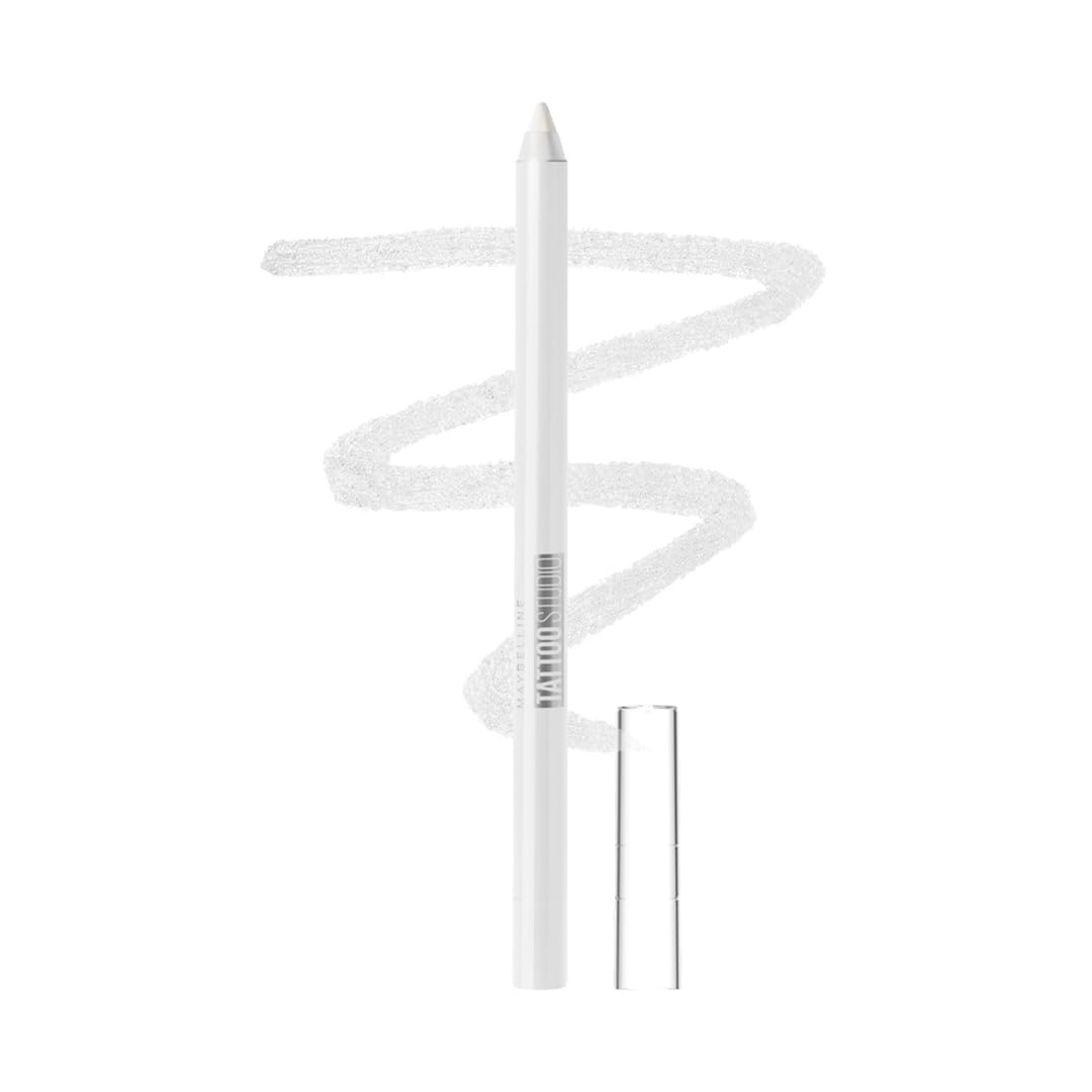 Lápiz Delineador De Ojos Maybelline Tattoostudio  Color Blanco Duradero - Venta Internacional.