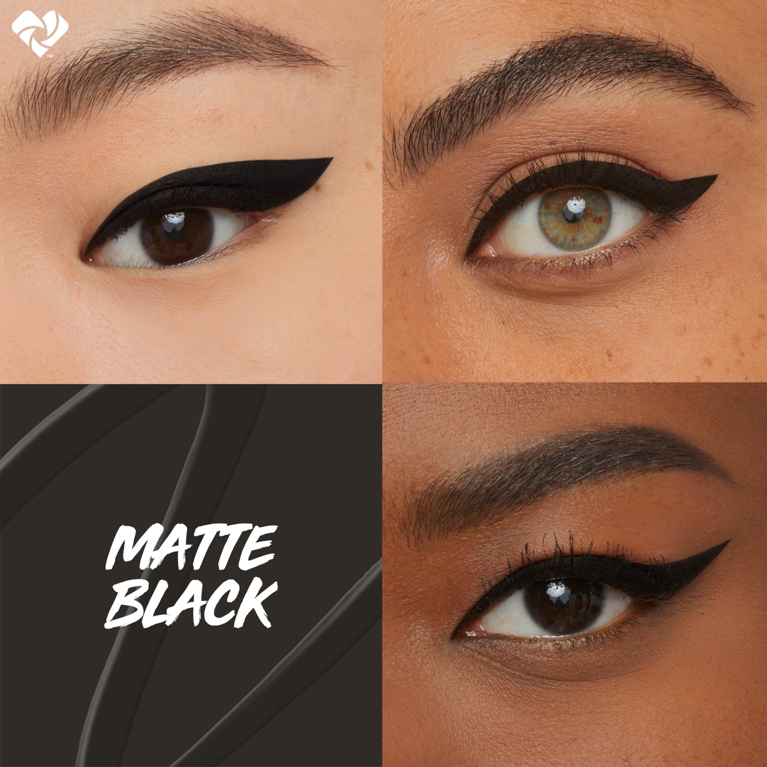 Foto 3 | Delineador De Ojos Maybelline Eyestudio Master Precise Waterproof Black - Venta Internacional.