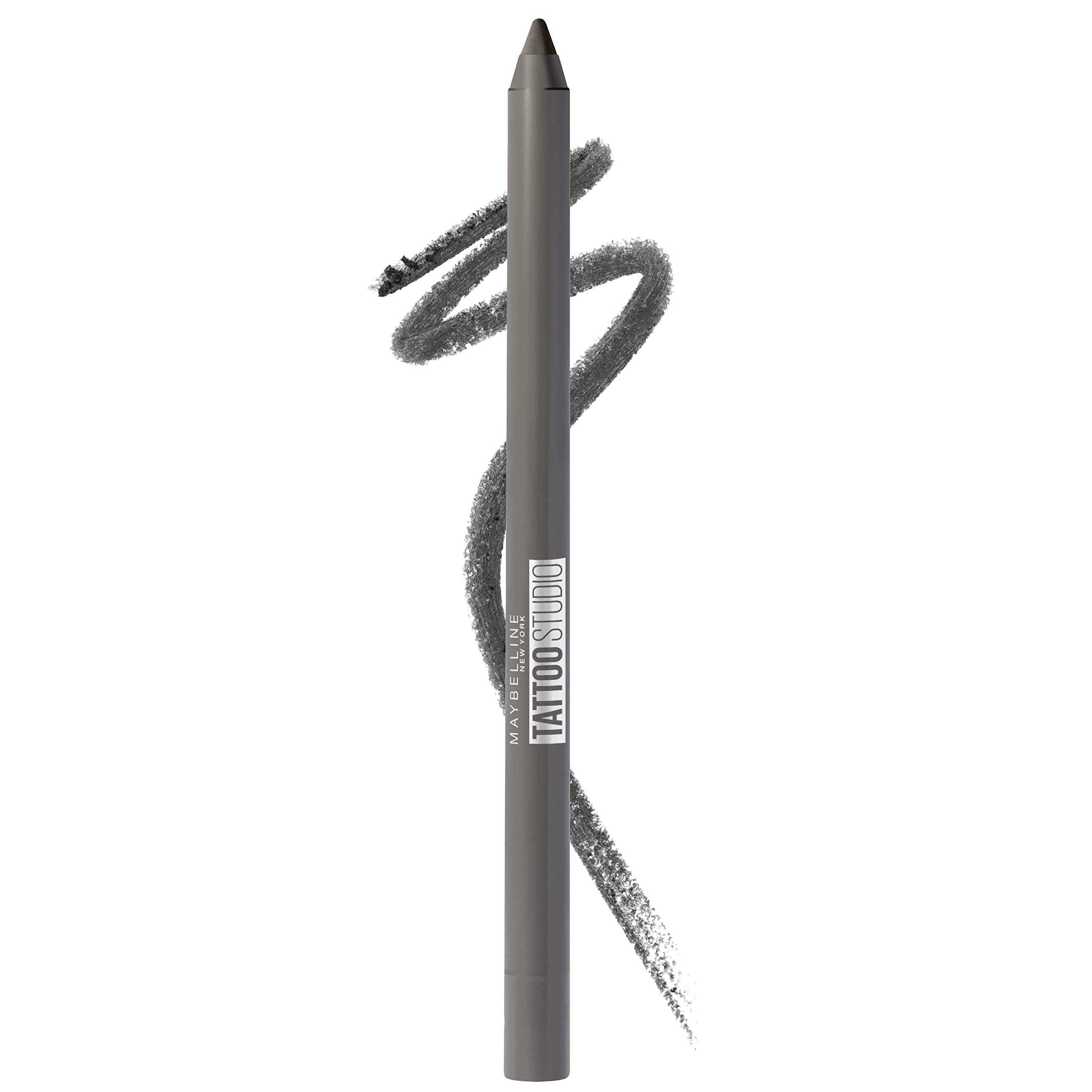 Lápiz Delineador De Ojos Maybelline Tattoostudio De Larga Duración Charcoal - Venta Internacional.