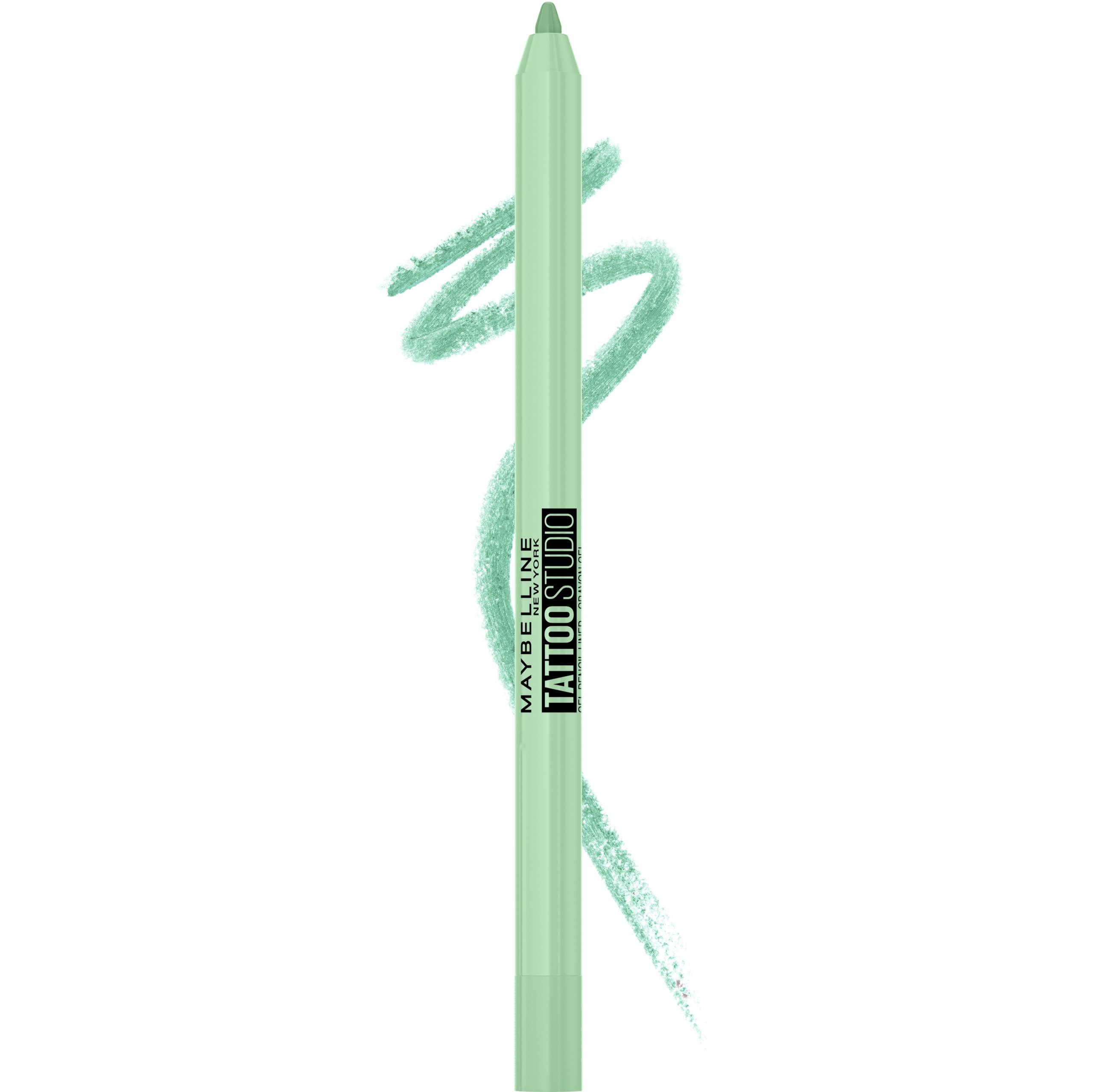 Lápiz Delineador De Ojos Maybelline New York Tattoo Studio Lime Smash - Venta Internacional.