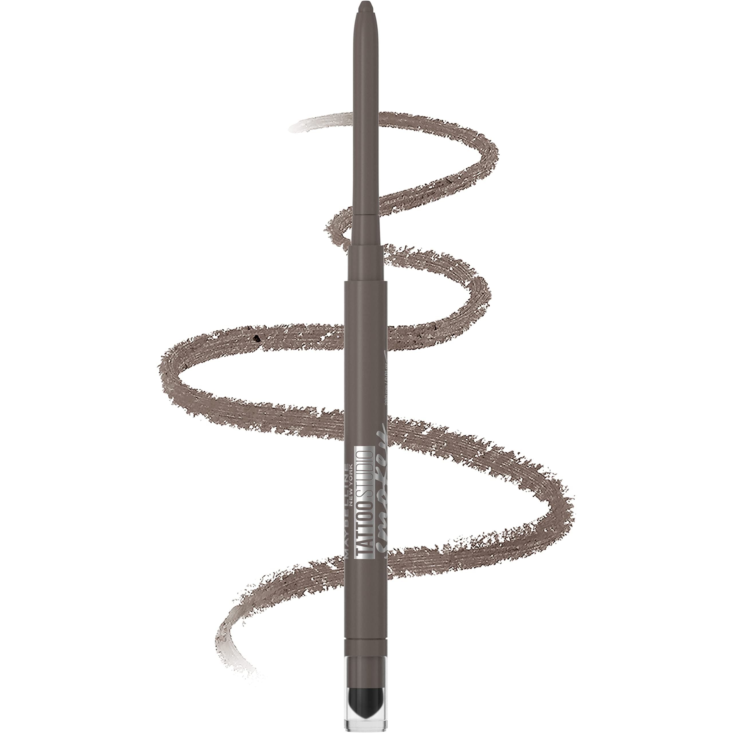 Lápiz Delineador De Ojos Maybelline Tattoostudio Waterproof Grey - Venta Internacional.