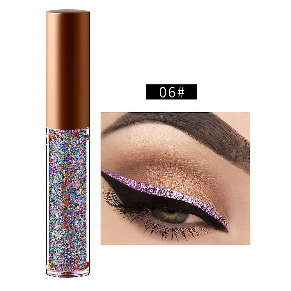 Foto 3 pulgar | Delineador De Ojos Y Sombra De Ojos Con Purpurina Líquida Huoguo Waterproof 36 Ml - Venta Internacional.
