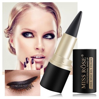Foto 2 | Delineador De Ojos Impermeable Huoguo Matte Negro De Secado Rápido 26 G - Venta Internacional.