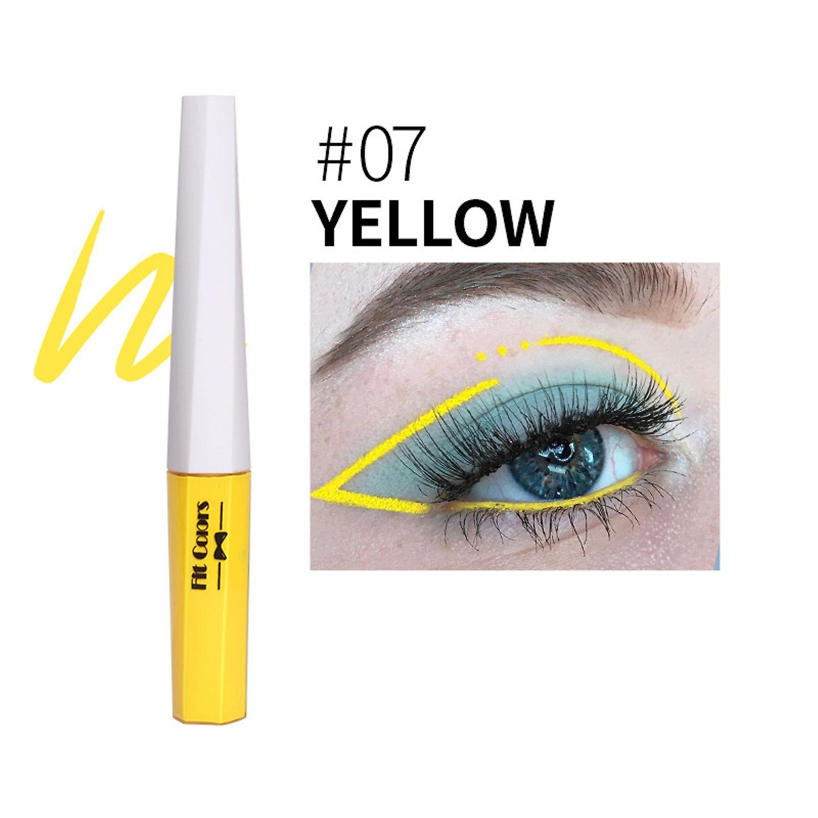 Foto 2 | Delineador De Ojos Huoguo Fluorescente Luminoso Color Resistente Al Agua 6 Ml - Venta Internacional.