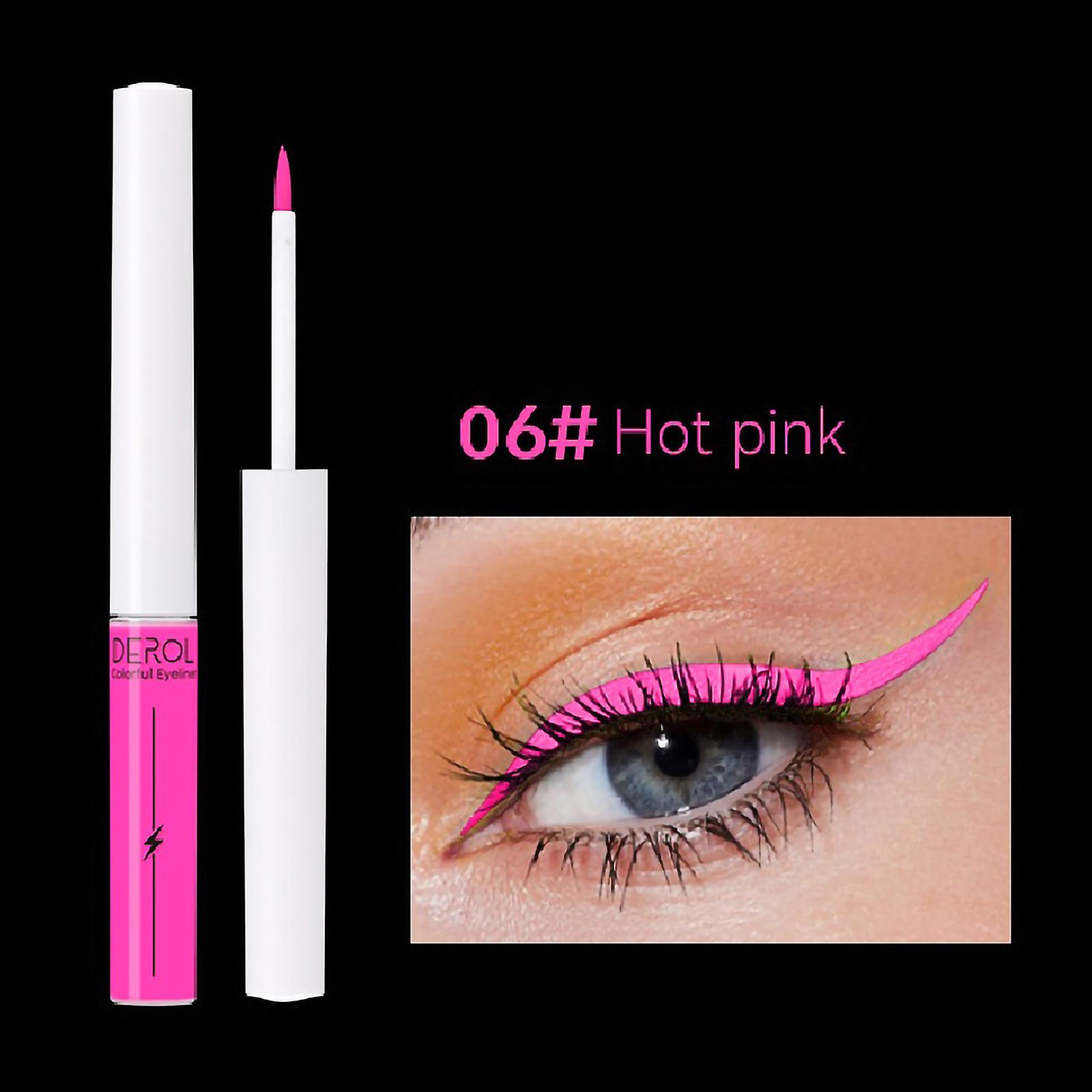 Foto 4 pulgar | Delineador De Ojos Fluorescente Huoguo De 8 Colores De Secado Rápido  4 Ml - Venta Internacional.