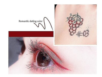 Foto 2 | Delineador De Ojos Huoguo Professional Cosmetics Ink Liner Rojo Oxidado - Venta Internacional.