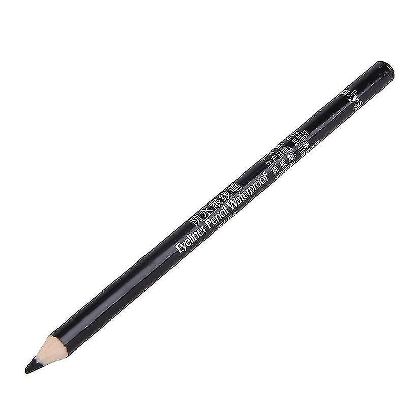 Foto 2 pulgar | Lápiz Delineador De Ojos Huoguo  Impermeable  Negro  Cosmético  Maquillaje - Venta Internacional.