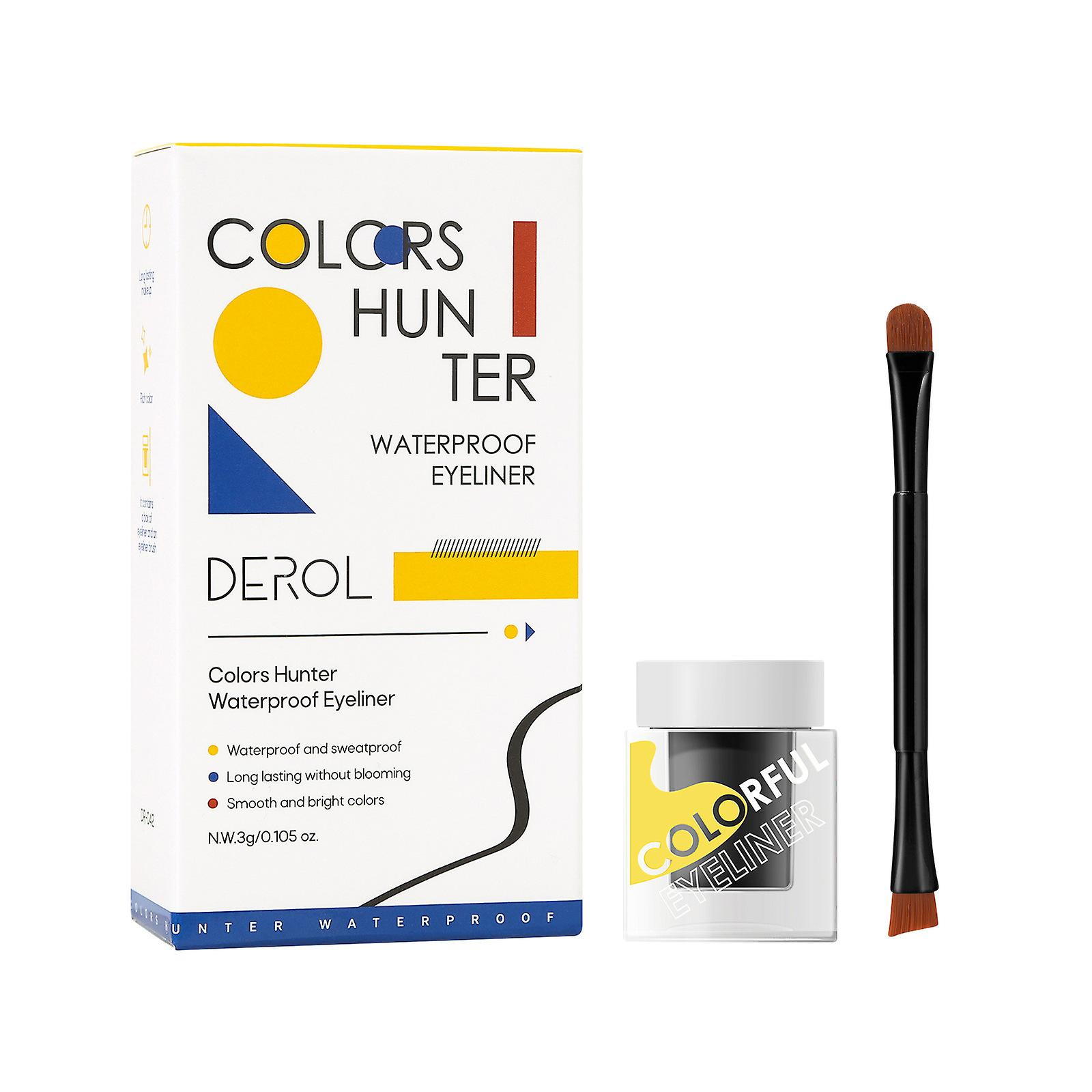Foto 2 pulgar | Delineador De Ojos Y Sombra De Ojos Con Purpurina Huoguo  Resistente Al Agua Y De Larga Duración - Venta Internacional.