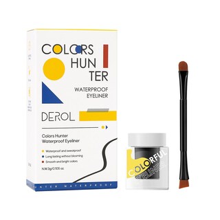 Foto 1 | Delineador De Ojos Y Sombra De Ojos Con Purpurina Huoguo Resistente Al Agua Y De Larga Duración - Venta Internacional.
