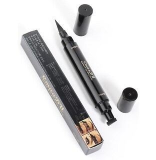 Foto 1 | Delineador De Ojos Huoguo Doble Cabezal Líquido Impermeable 3 5 Ml Negro - Venta Internacional.