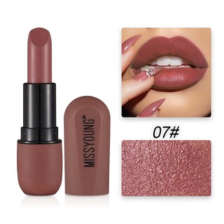 Foto 2 | Lápiz Labial Mate Huoguo Hidratante 12 Colores Resistente Al Agua - Venta Internacional.