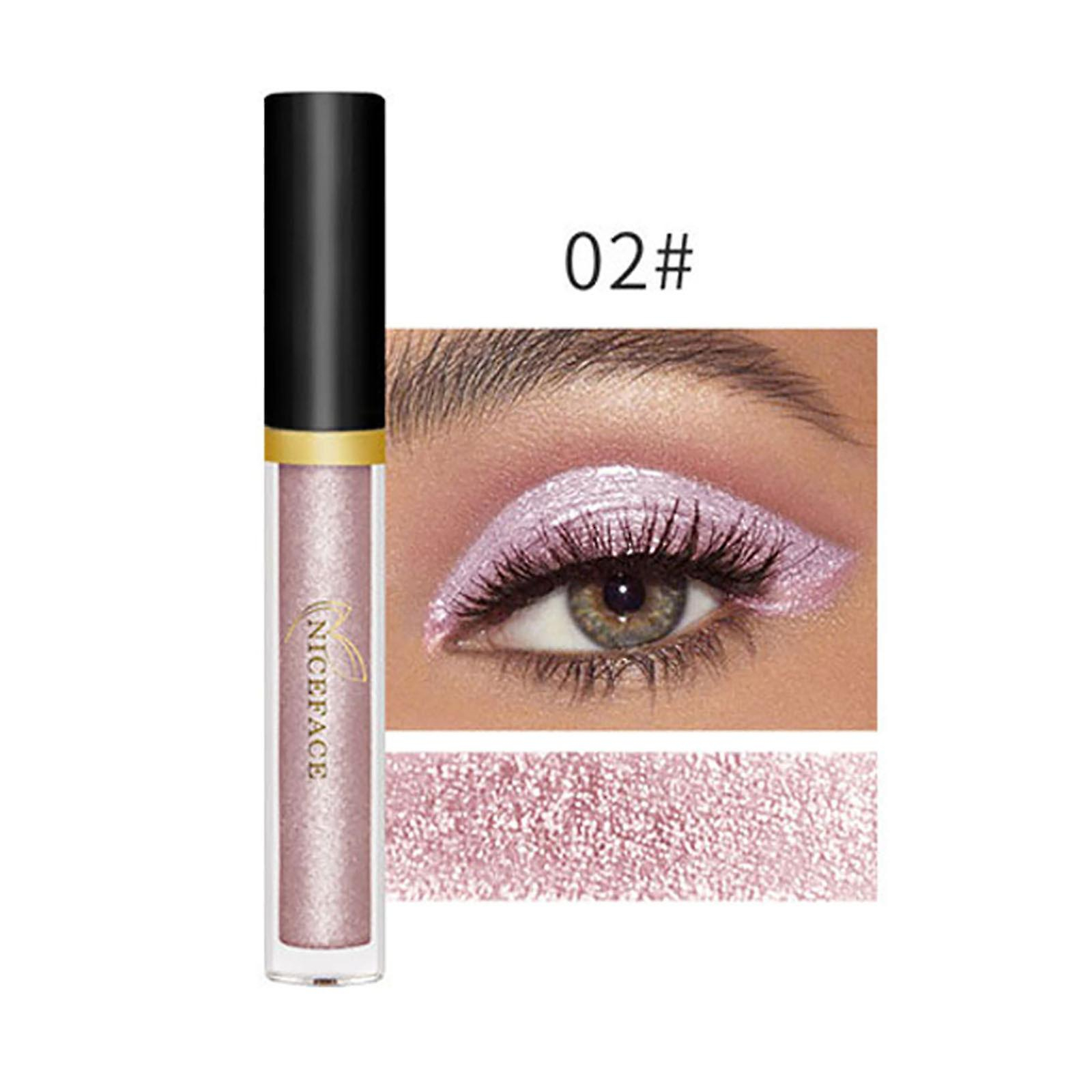 Foto 3 pulgar | Set De Sombras De Ojos Líquidas Huoguo Pearly Glitter  8 X 5 Ml - Venta Internacional.