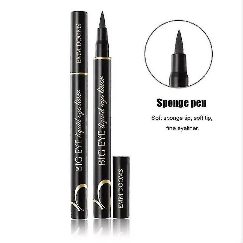 Foto 4 | Lápiz Líquido Impermeable Para Mujer Eyeliner Huoguo 2021 De 12 8 Cm - Venta Internacional.
