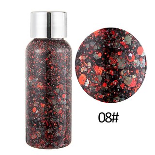 Foto 3 | Delineador De Ojos Y Sombra De Ojos En Gel Líquido Con Purpurina Para Rostro Y Cuerpo 10 Ml - Venta Internacional.