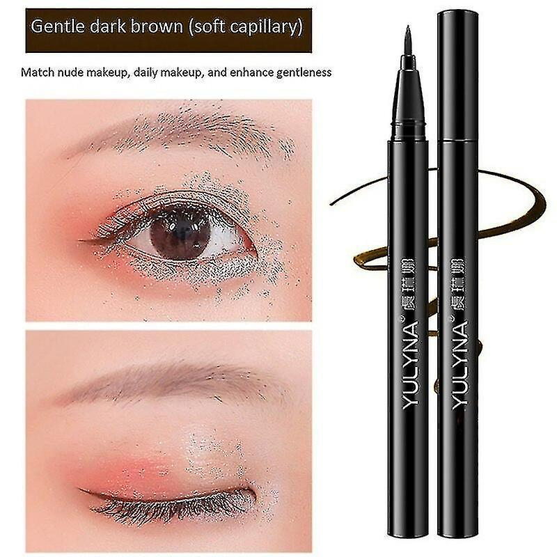 Foto 3 pulgar | Lápiz Líquido Impermeable Eyeliner Huoguo  De Secado Rápido Y Duradero - Venta Internacional.