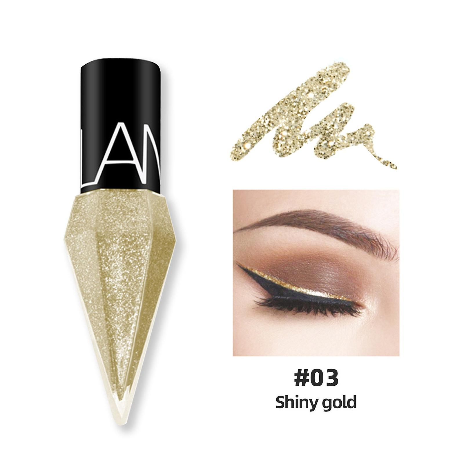 Foto 4 pulgar | Delineador De Ojos Con Purpurina Líquida Huoguo Diamond Glitter 5 Colores - Venta Internacional.