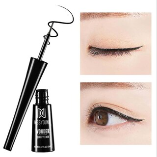 Foto 5 | Delineador Líquido Huoguo Impermeable Resistente Al Sudor 5 Ml Negro - Venta Internacional.