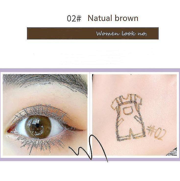 Foto 2 pulgar | Delineador De Ojos Huoguo Professional Cosmetics Ink Liner Impermeable - Venta Internacional.