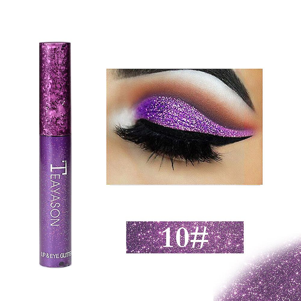 Foto 2 | Sombra De Ojos Huoguo Metallic Glitter  15 Ml  Líquido Duradero - Venta Internacional.