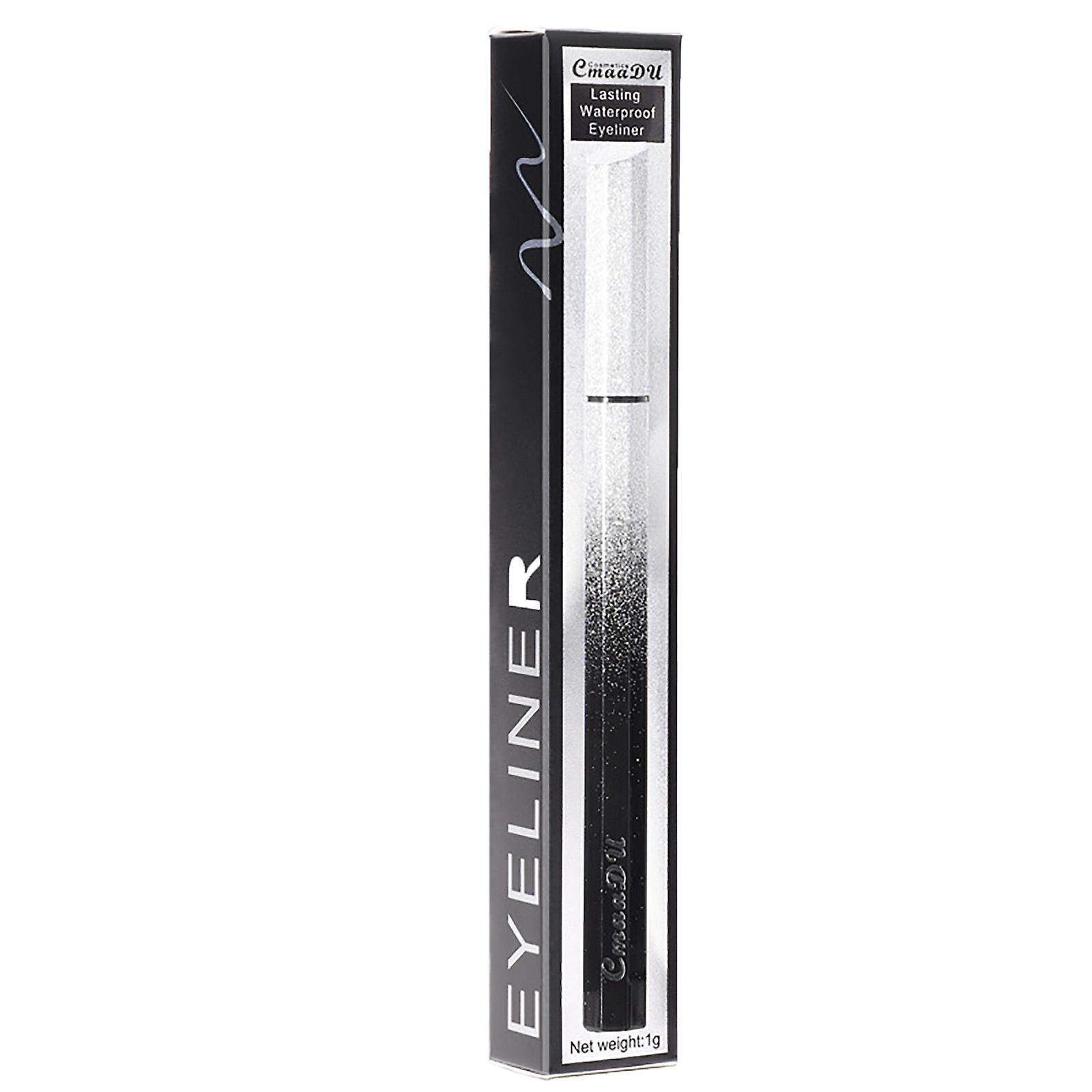 Foto 2 pulgar | Delineador De Ojos Impermeable Negro De 1 Ml Para Mujer Huoguo - Venta Internacional.