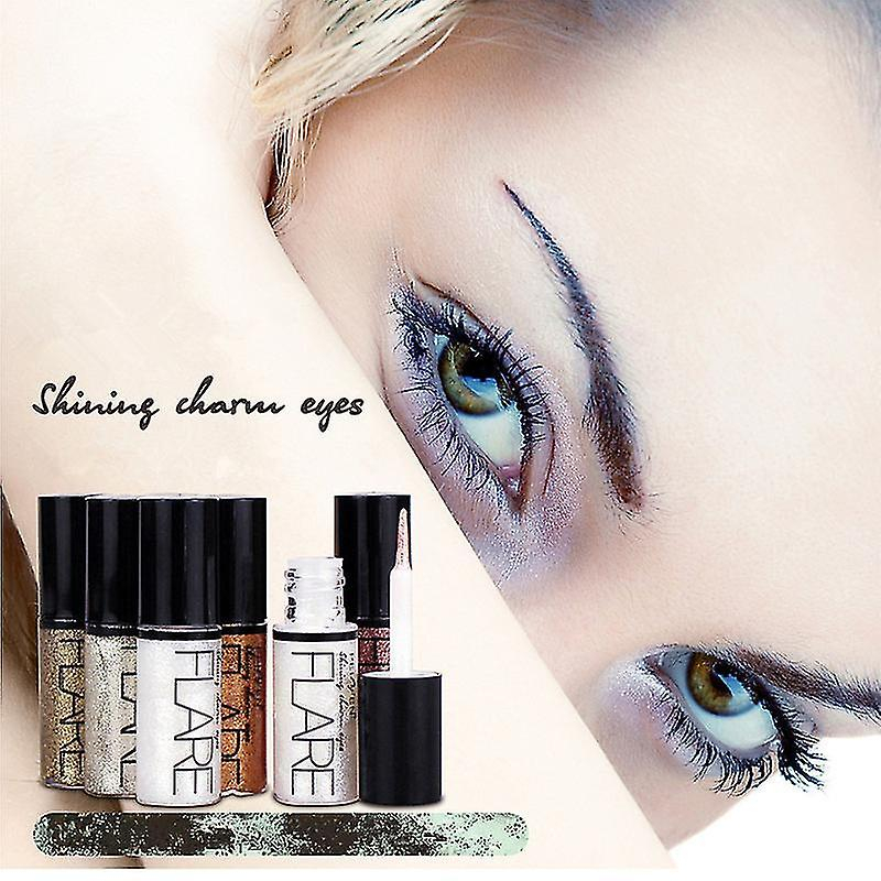 Foto 3 pulgar | Delineador De Ojos Y Sombra De Ojos Con Purpurina Líquida Huoguo Waterproof - Venta Internacional.