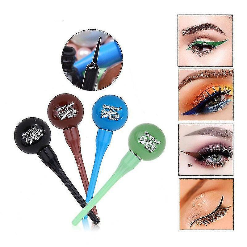 Foto 2 | Delineador De Ojos Huoguo Lollipop Color Waterproof 1.2 G - Venta Internacional.