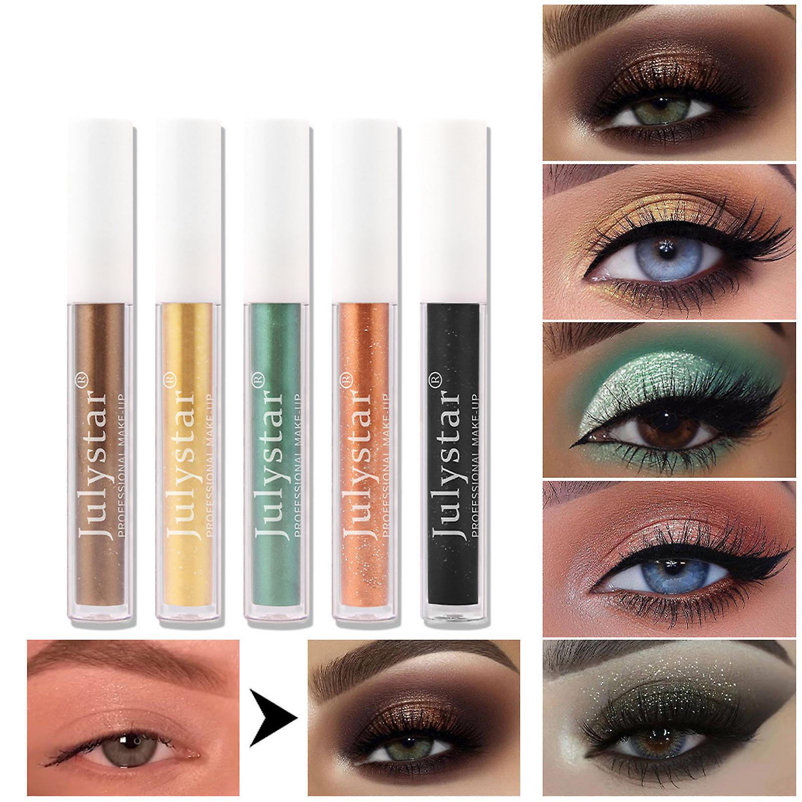 Foto 6 pulgar | Set De Sombras De Ojos Huoguo Diamond Liquid Glitter  10 Colores  2 5 Ml - Venta Internacional.