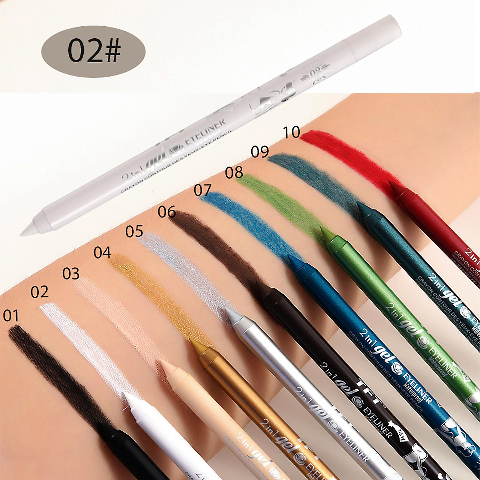 Foto 3 pulgar | Set De Delineador De Ojos Y Delineador De Labios De 10 Colores  Impermeable Y Resistente Al Sudor - Venta Internacional.