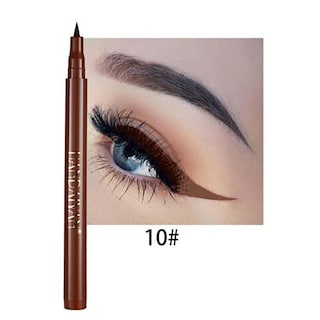 Foto 2 | Delineador De Ojos Con Purpurina Huoguo Delineador De Ojos Pintado Mate De Larga Duración - Venta Internacional.