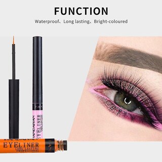 Foto 5 | Set De Delineador De Ojos Huoguo 12 Colores Líquido Mate Impermeable - Venta Internacional.