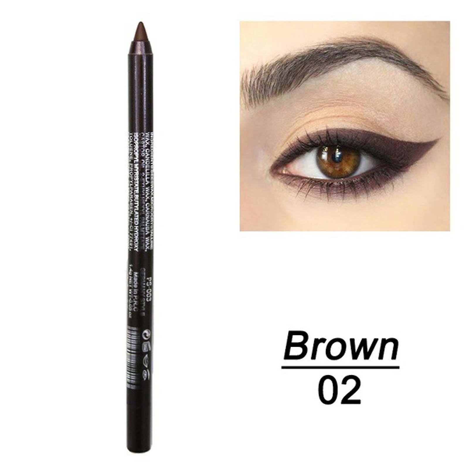 Foto 2 | Delineador De Ojos Y Sombra De Ojos Con Purpurina Líquida Huoguo Multicolor 14 Colores - Venta Internacional.