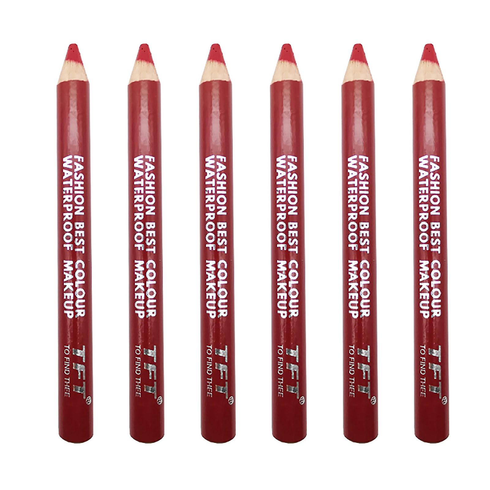 Set De Lápices De Maquillaje 3 En 1  Sombra De Ojos  Delineador De Labios  6 Unidades - Venta Internacional.