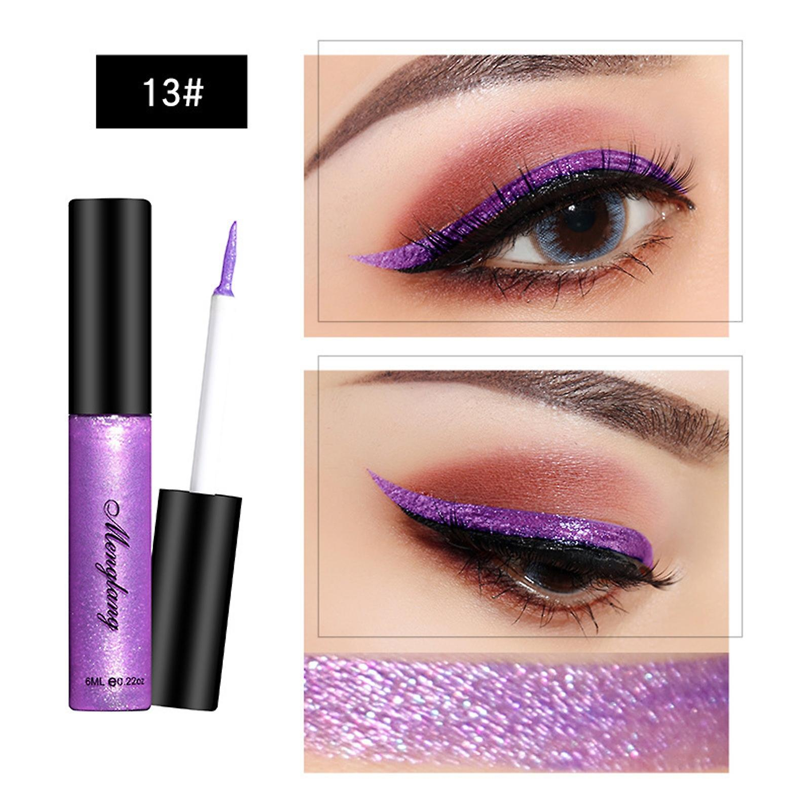 Foto 3 pulgar | Delineador De Ojos Y Sombra De Ojos Con Purpurina Líquida Huoguo Diamond  5 Ml - Venta Internacional.