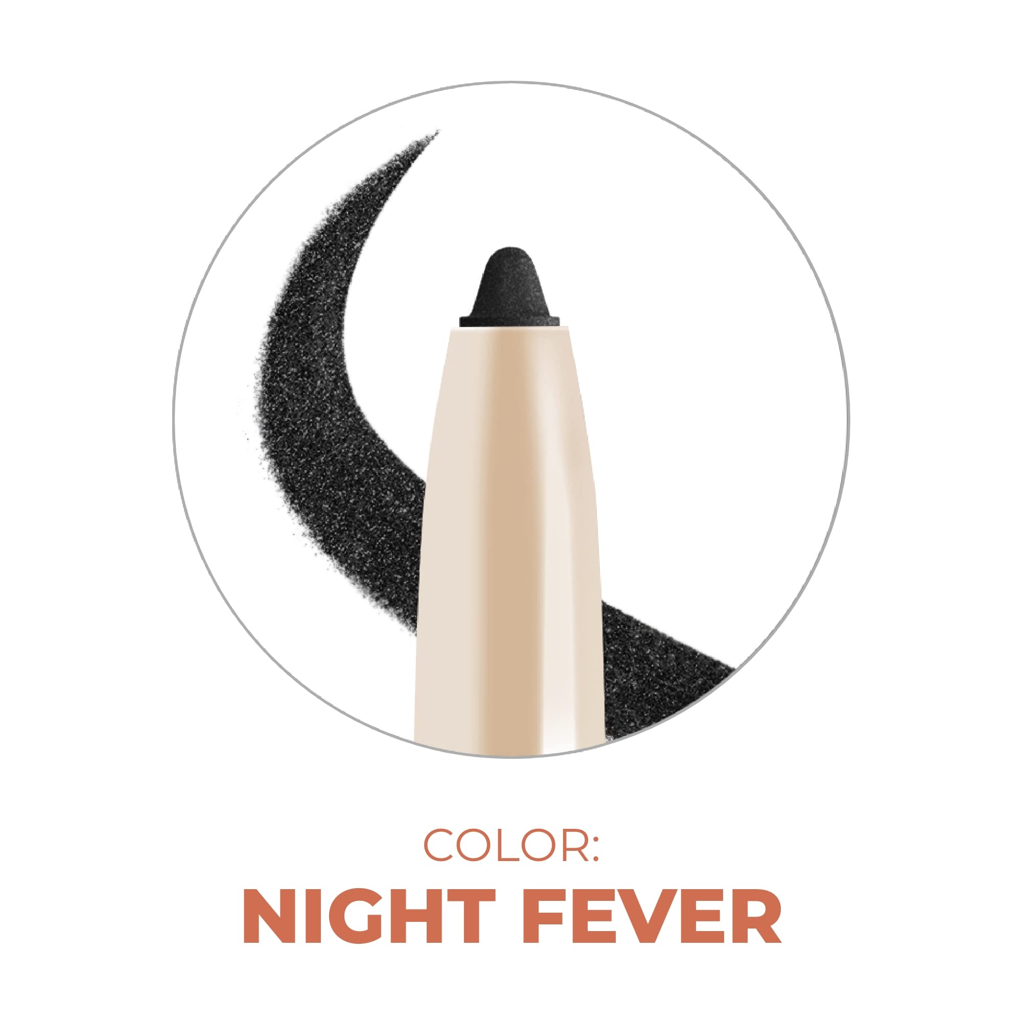 Foto 4 pulgar | Delineador De Ojos Beauty For Real I-line 24-7 Night Fever Black - Venta Internacional.