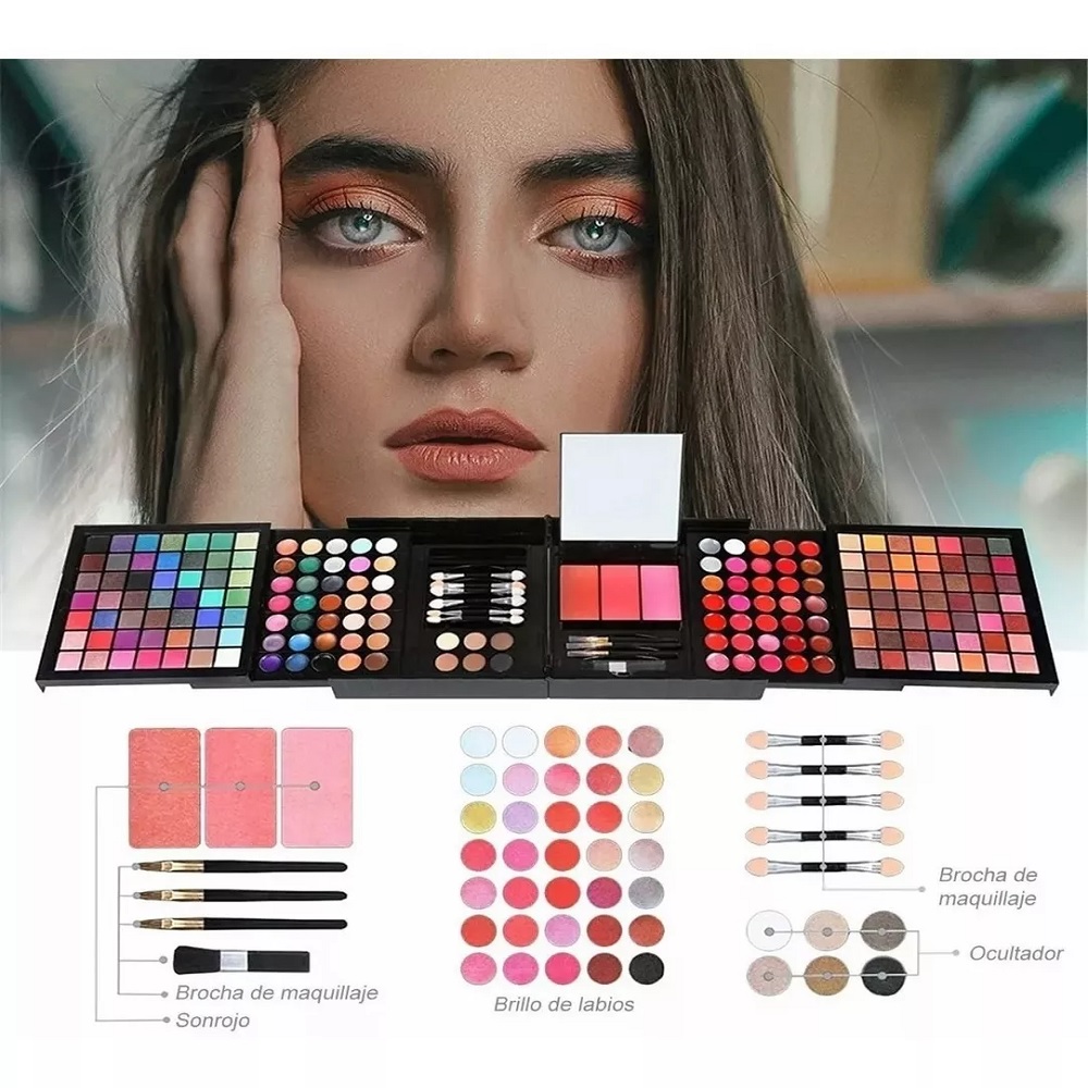 Foto 3 | Paleta de Sombras de Ojos  Malubero 177 Colores