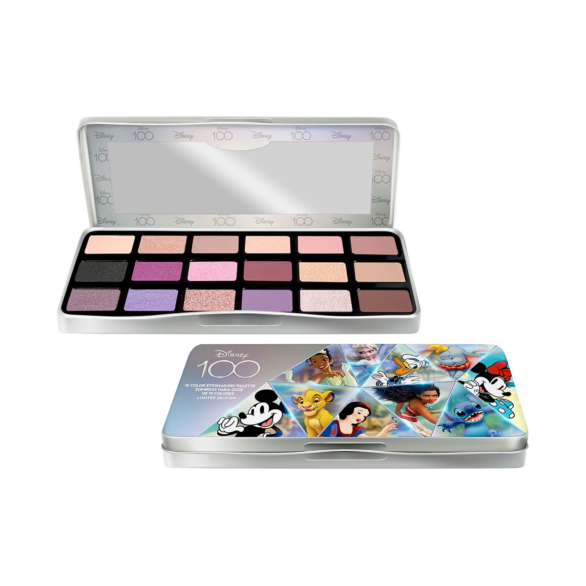 Paleta de Sombras Disney 18 Tonos Multicolor